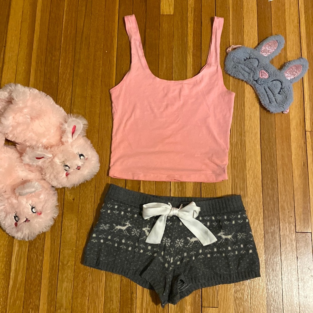 Aerie Sweater Knit Pajama Shorts
